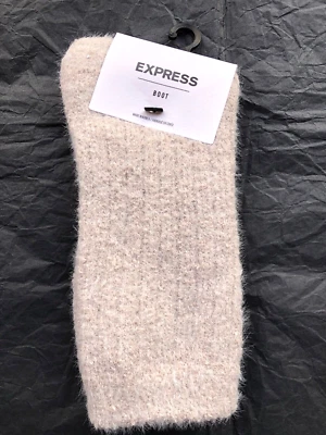 Новый с ярлыками EXPRESS загрузки носки женская обувь размер 6-10 желтовато-коричневый оригинальной цене $12 - Изображение 1 из 4