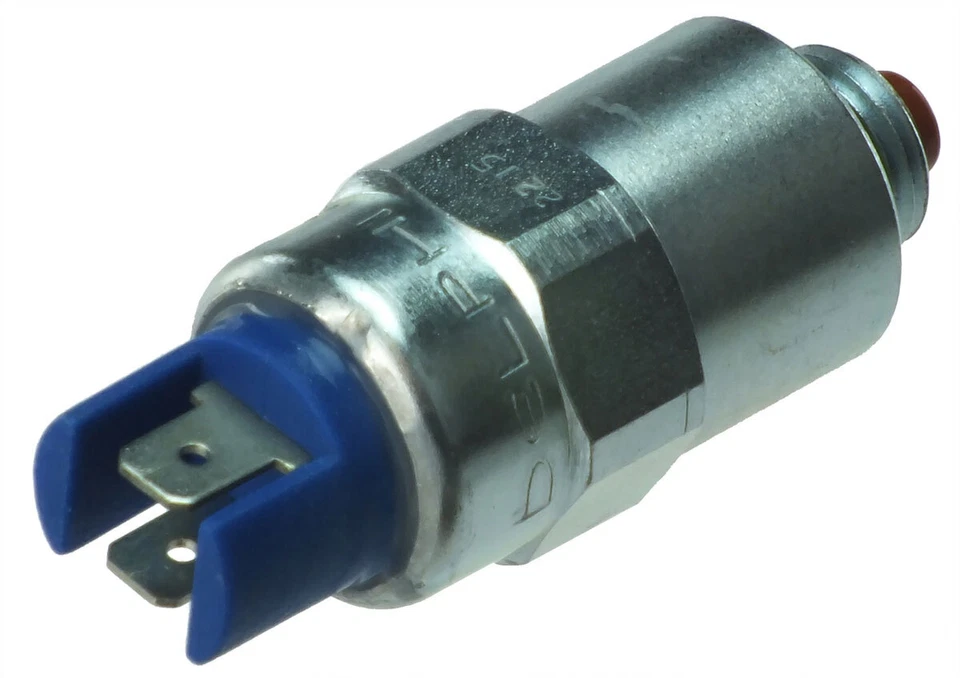 DELPHI 12V STOP SOLENOID WITH TWIN LUCAR TERMINALS 7185-900T - Image 1 of 1