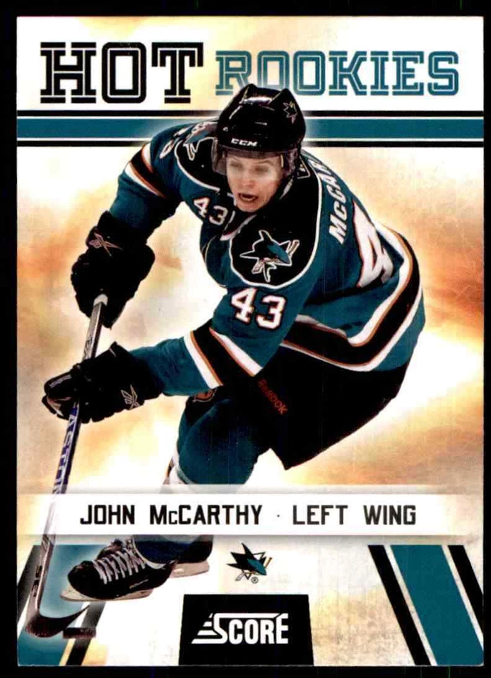 2010-11 Score John McCarthy RC #546 - Image 1 of 2
