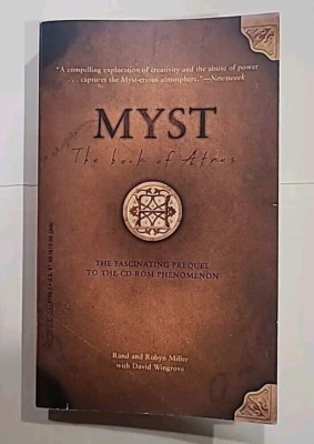 Myst: Book of Atrus by Rand & Robyn Miller with David Wingrove (1996, Hyperion) - Image 1 of 4