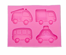1pc Car Shape Silicone Molds Taxi Truck Soap Mold Resin Making Crafts Supplies