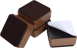 1.2 Inch Bed and Furniture Risers, Heavy Duty Square Sofa Tables Couch Chair Ris - Picture 1 of 7