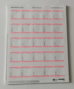 20 Stamps.com NetStamps Original Etikettenblätter für USPS 20 Blatt 500 Etiketten - Bild 1 von 8