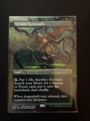 Verdant Catacombs (Borderless) - Dragonstorm Special Guest  - Image 1 of 2