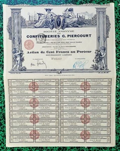 Dépt 77 - Coulommiers 37 Rue de Paris - Déco (Imp Richard) Confitureries de 1930 - Picture 1 of 1