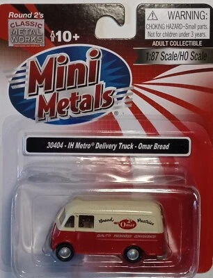 CMW Mini Metals #30404A 1954 International Harvester (IH) Metro Van Omar Bread - Image 1 of 3