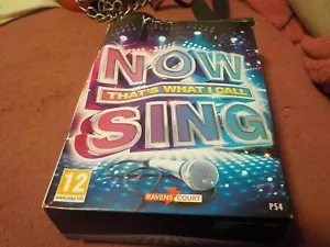 PS4 Now Thats What I Call Sing, new with microphone - Picture 1 of 2