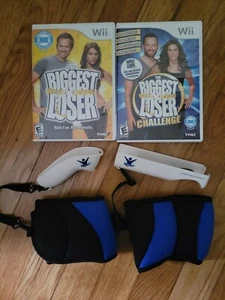 Lote de juegos y pesas Wii The Biggest Loser Challenge - Imagen 1 de 1