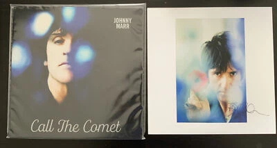 Johnny Marr - Call The Comet LP Silver Vinyl UK 2018 NM/NM Smiths w/Art Print - Image 1 of 4