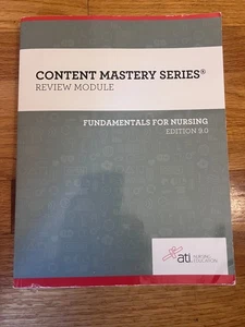 ATI Fundamentals For Nursing Edition 10.0 Content Mastery Series Review Module - Picture 1 of 1