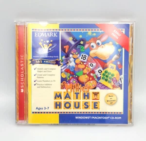 Millie's Math House Win XP Mac Cd-Rom PC Early Math Edmark 2005 Scholastic READ! - Picture 1 of 3