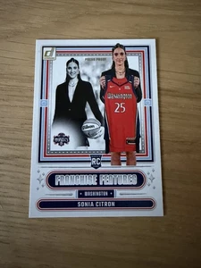Donruss WNBA Sonia Citron #17 2025 franquicia características prueba de prensa místicos - Imagen 1 de 2