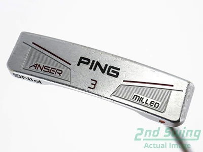 Ping Anser Milled 3 Putter Steel Right Red dot 34.75in - Image 1 of 4