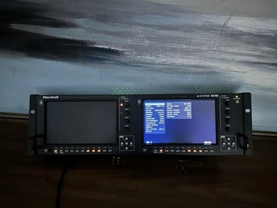 Marshall OR-702 ORCHID Dual 7″ 3RU Rack Mount Monitor - Read Description - Image 1 of 4