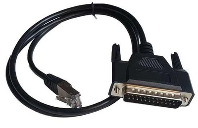 MICROS/Oracle Printer Cable RJ45 to DB25 Epson Printer to Micros WS6 Terminal BH - Image 1 of 2