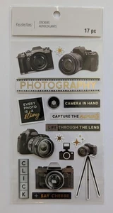 Photography Cameras Photographs Scrapbooking Stickers By Recollections  - Picture 1 of 1