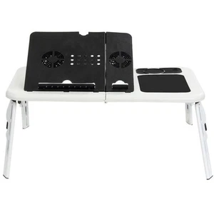 Verstellbarer Laptop Tisch mit Lüfter - Klappbar - Photo 1/7