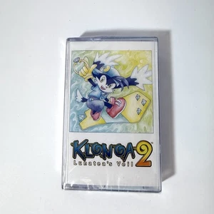 Klonoa 2 Lunatea's Veil (Original Soundtrack) Cassette Tape Brand New Sealed - Imagen 1 de 2
