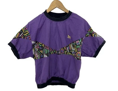 Camisa Pullover Vintage 80’s Puma Hombre Fútbol Geométrica Manga Corta Talla Mediana Foto 1 de 4