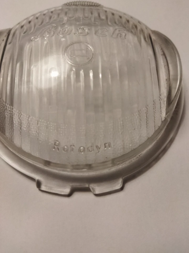 Bosch Rotodyn Scheinwerferglas, Streuscheibe für Oldtimerfahrad 84mm - Bild 1 von 3