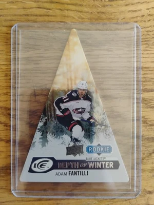 2023-24 Upper Deck Ice - Depth of Winter Rookies Adam Fantilli #DW-37 (RC) - Image 1 of 2