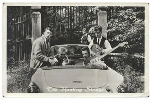 V9169/ The Hurricane Strings Beat- Popgruppe  Niederlande Autogrammkarte ca.1968 - Bild 1 von 2
