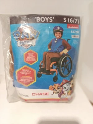 NEW Paw Patrol Chase Classic Jumpsuit Boys  S (6/7)  Costume - Image 1 of 4