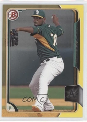 2015 Bowman Prospects Yellow Raul Alcantara #BP146 - Image 1 of 2