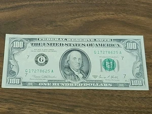 Series 1969C $100 Bill * CHICAGO * G 17278625 A - Picture 1 of 6