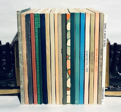 Stamps-Baxter Gospel Songbook Lot 20 Titles in All with Shape Notes - Image 1 of 4