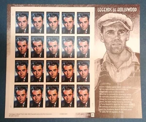 37 cent stamps Henry Fonda Legends of Hollywood sheet of 20 - Picture 1 of 1