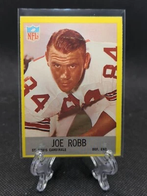 1967 Philadelphia Football #162 Joe Robb St. Louis Cardinals - Image 1 of 2