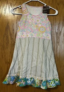 NWT Matilda Jane Girls Bay Of Birds Hammond Bay Tank Dress Spring 2010 Size 10 - Picture 1 of 6