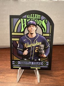 2021 Topps Gallery Christian Yelich Gallery of Heroes #GOH-6 Case Hit SSP 