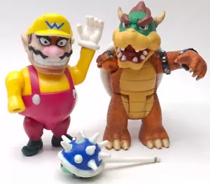 2000 Nintendo Toy Biz Marvel Mario Kart 64 WARIO + BOWSER 4" Figures DAMAGED - Photo 1 sur 13