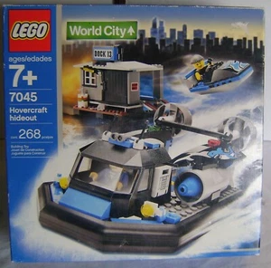 Lego, 7045, World City, Hovercraft Hideout, 268 Pieces, Factory Sealed - Picture 1 of 6