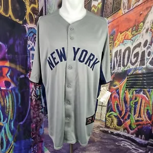 Mickey Mantle Majestic Cooperstown New York Yankees Jersey Size XLarge NWT (A26) - Picture 1 of 9