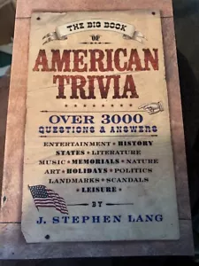 The Big Book of American Trivia (Trade Paperback) - Imagen 1 de 2