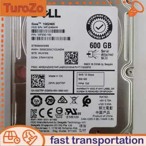 XXTRP 0XXTRP Dell 10000RPM 600GB 12Gbps SFF 2.5" SAS ST600MM0069 HDD HARD DRIVE - Picture 1 of 2