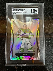 2023 Topps Chrome Disney 100 Buzz Lightyear Silver Refractor  SGC 10 - Picture 1 of 4