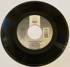 Bad Company “ This Could Be The One / How About That “ 45 Vinyl Record - Picture 1 of 2