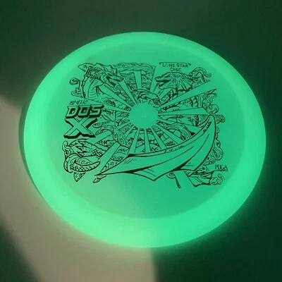 NEW Lone Star Disc Golf Glow Dos X 171g - Image 1 of 4
