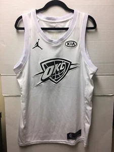 “NIKE”Authentic(NBA)Russell Westbrook OKC SWINGMAN Basketball Jersey / Size - 44 - Picture 1 of 9