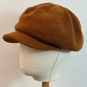 Women Retro Oversized Knit Hat Elastic Beret Cap Cabbie Painter Newsboy Casual - Picture 1 of 15