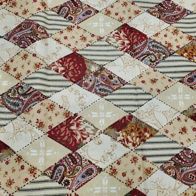 Brother Sister Design Studio Patchwork Quilt Cotton Fabric 1.1 Yard Uncut 2007 - Image 1 of 4