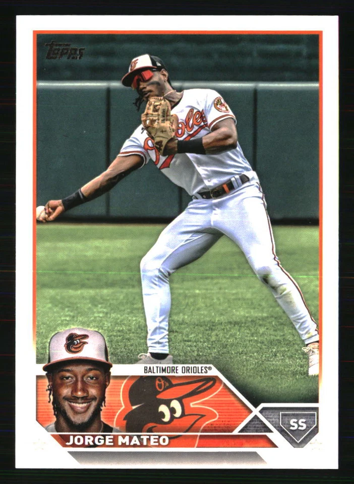 Jorge Mateo 2023 Topps Baltimore Orioles #BAL-2 BASEBALL Card - Image 1 of 2