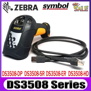 Original Zebra Symbol DS3508 Serie 1D 2D Portátil Escáner de Código de Barras Lector USB Kit - Imagen 1 de 7