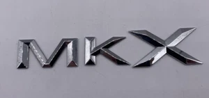 2007-2010 Lincoln MKX Emblem Logo Letters Badge Side Rear Chrome OEM F80 - Foto 1 di 6