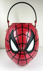 Spider-Man Halloween Candy Bucket Cesta 2003 Spiderman Superhéroe Marvel Pascua - Imagen 1 de 11
