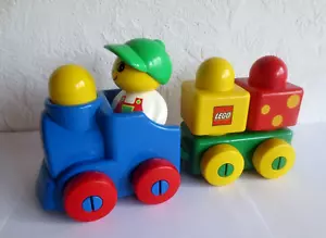 LEGO Duplo Primo Zug Eisenbahn Lock Anhänger - Bild 1 von 2
